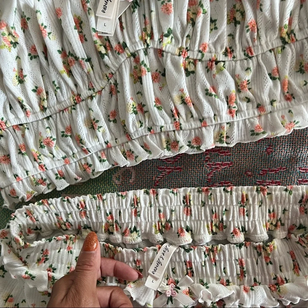 Pointelle pajamas - Picture 7 of 9